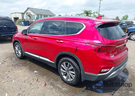 2020 Hyundai Santa Fe Sel from USA, damaged, VIN 5NMS3CAD9LH229140